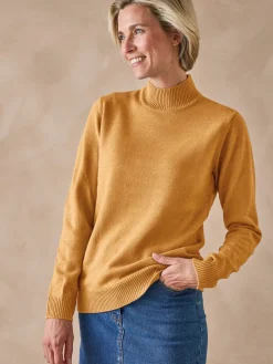 Femme Daxon Pull col montant manches longues