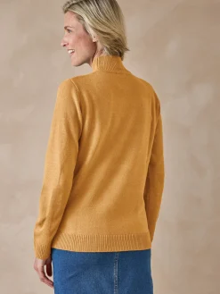 Femme Daxon Pull col montant manches longues