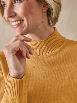 Femme Daxon Pull col montant manches longues