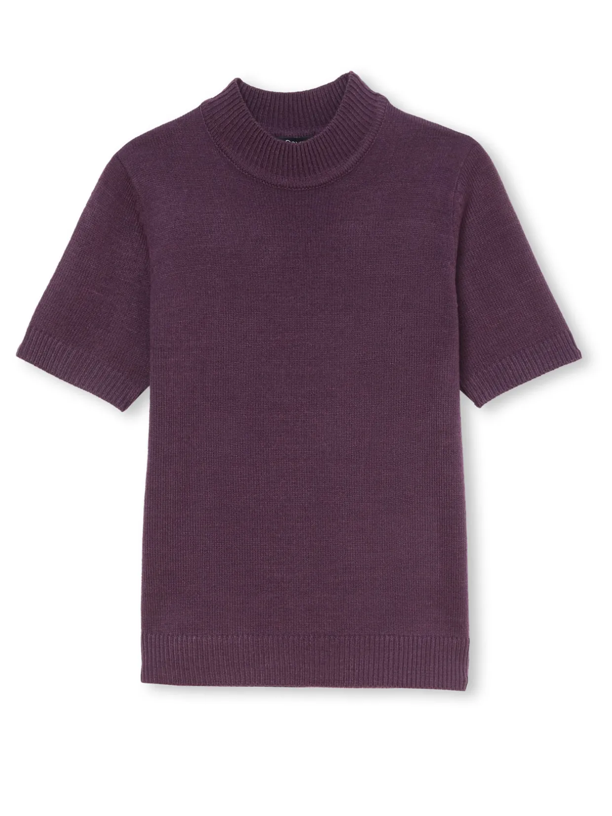 Femme Daxon Pull col montant manches courtes