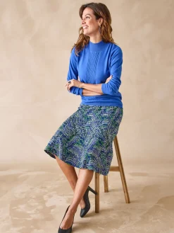 Femme Daxon Pull col montant torsadé