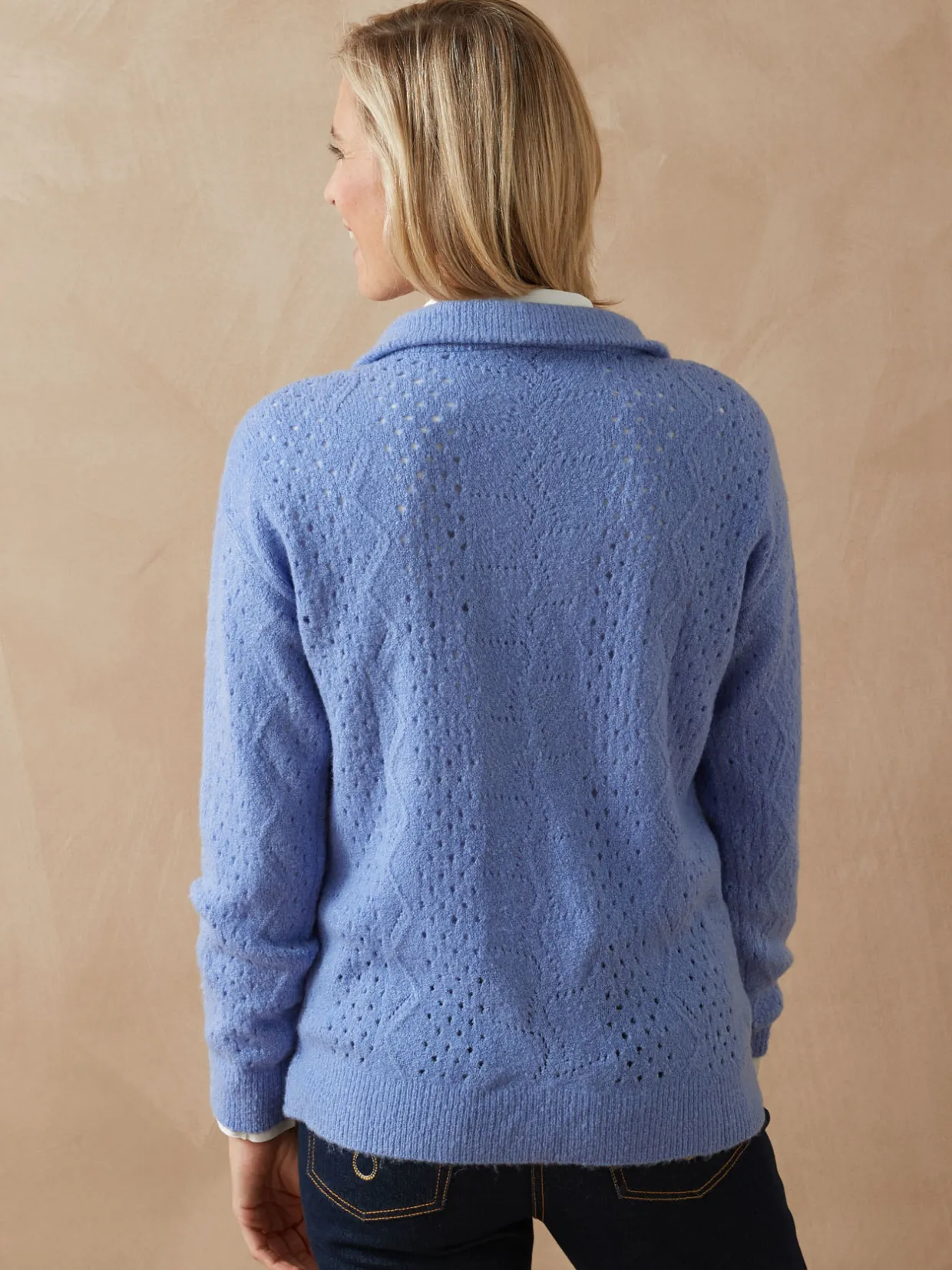 Femme Daxon Pull col montant zippé