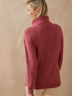 Femme Daxon Pull col montant zippé