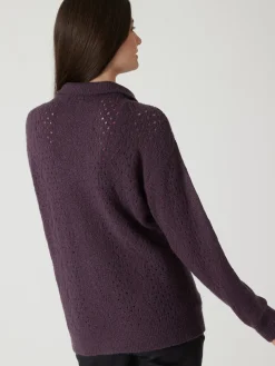 Femme Daxon Pull col montant zippé