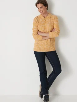 Femme Daxon Pull col polo