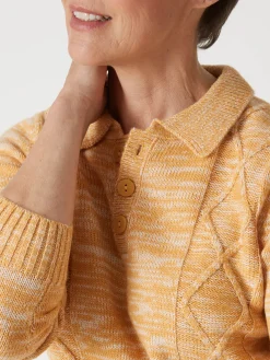 Femme Daxon Pull col polo