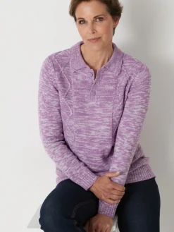 Femme Daxon Pull col polo