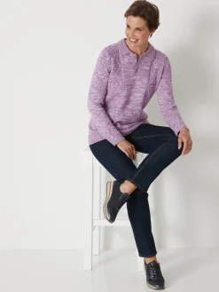 Femme Daxon Pull col polo