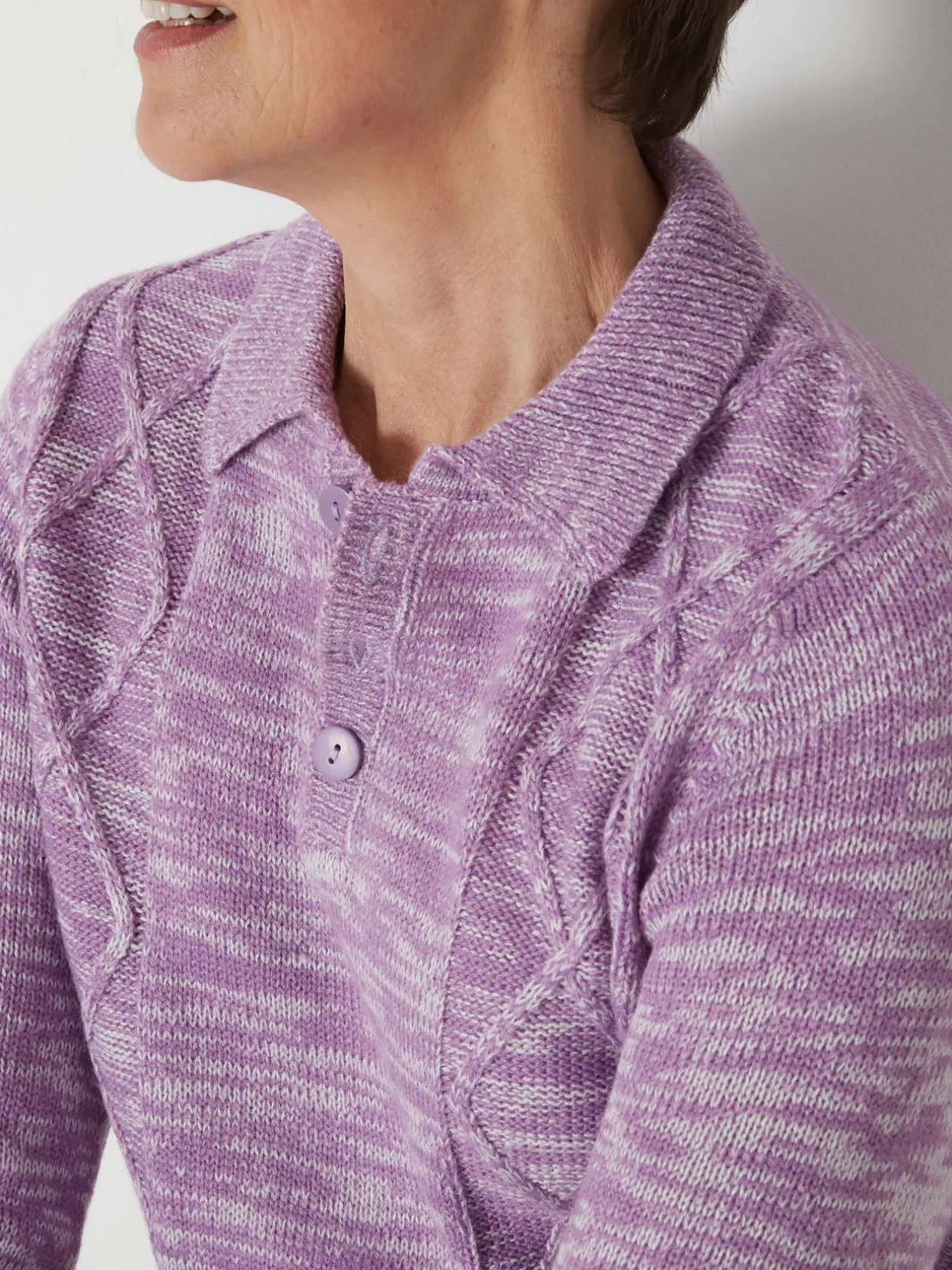 Femme Daxon Pull col polo