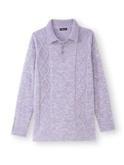 Femme Daxon Pull col polo