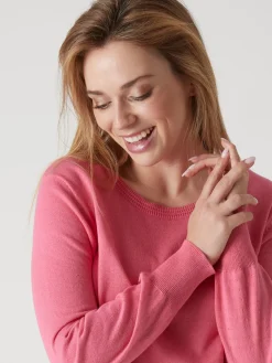 Femme Daxon Pull col rond pure laine