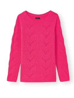 Femme Daxon Pull en côtes perlées