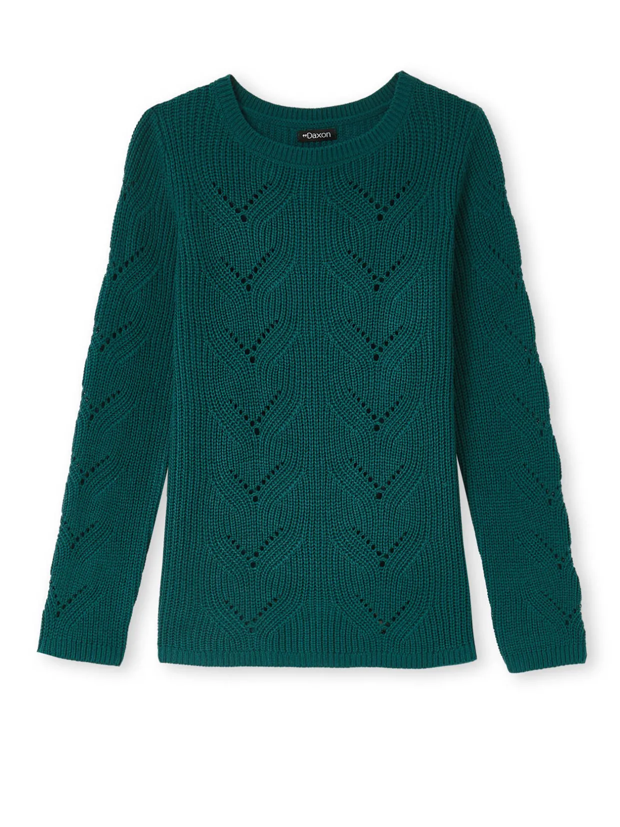 Femme Daxon Pull en côtes perlées