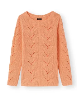 Femme Daxon Pull en côtes perlées