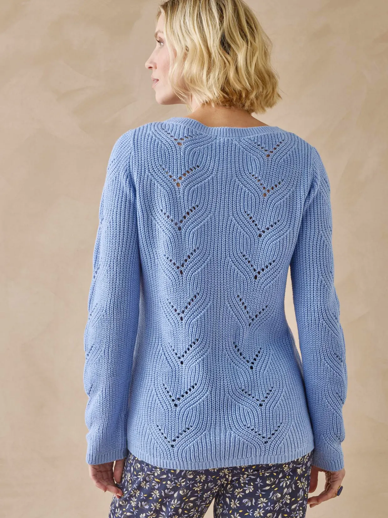 Femme Daxon Pull en côtes perlées