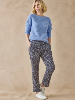 Femme Daxon Pull en côtes perlées