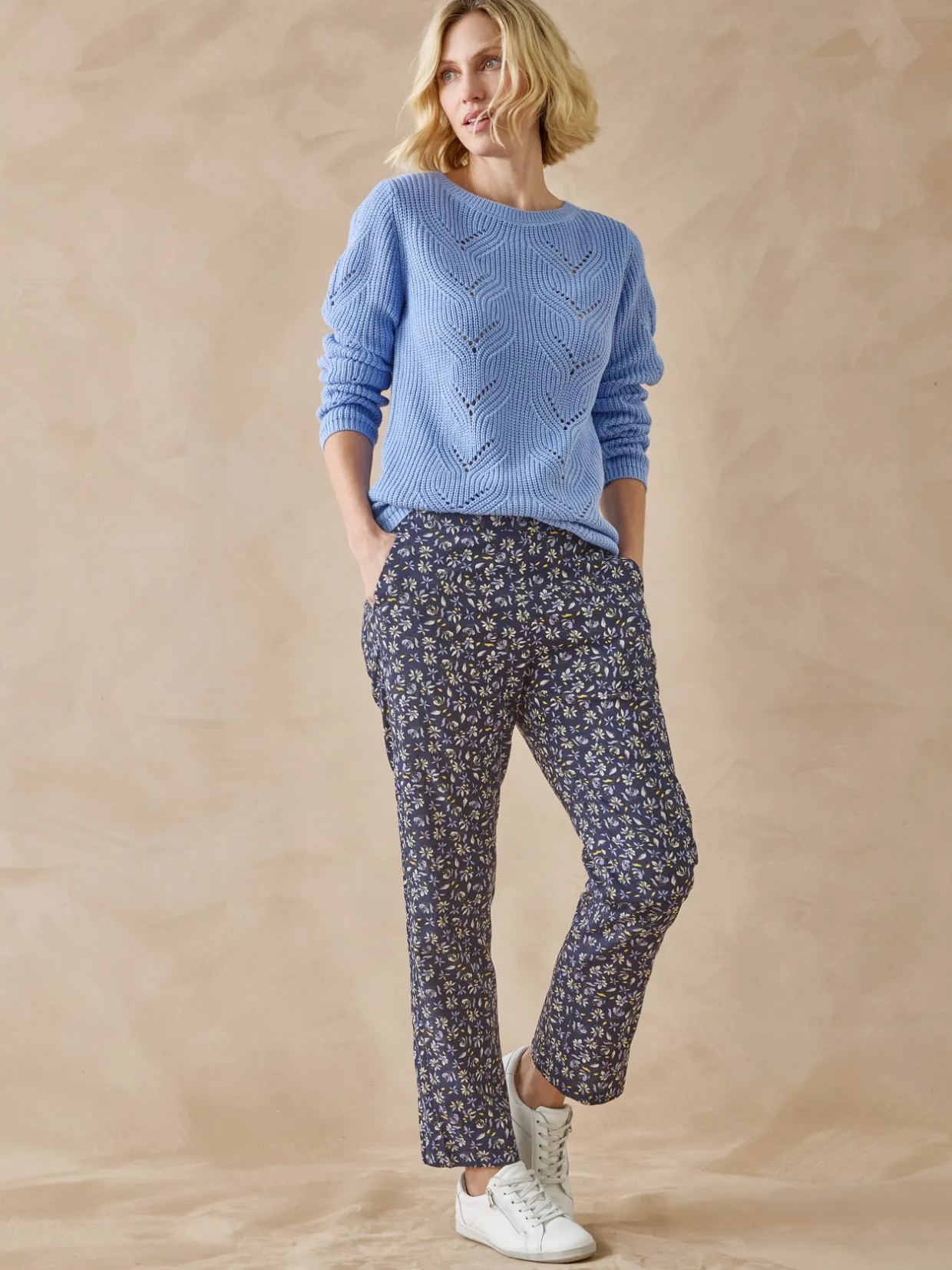 Femme Daxon Pull en côtes perlées