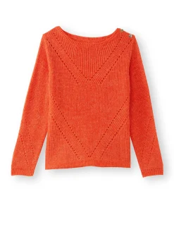 Femme Daxon Pull en côtes perlées