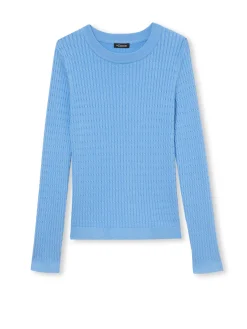 Femme Daxon Pull en maille finement torsadée