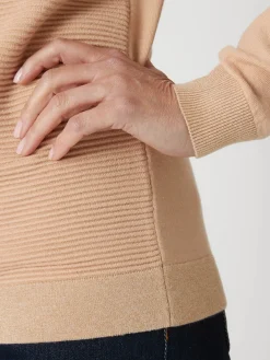 Femme Daxon Pull en maille jersey et ottoman