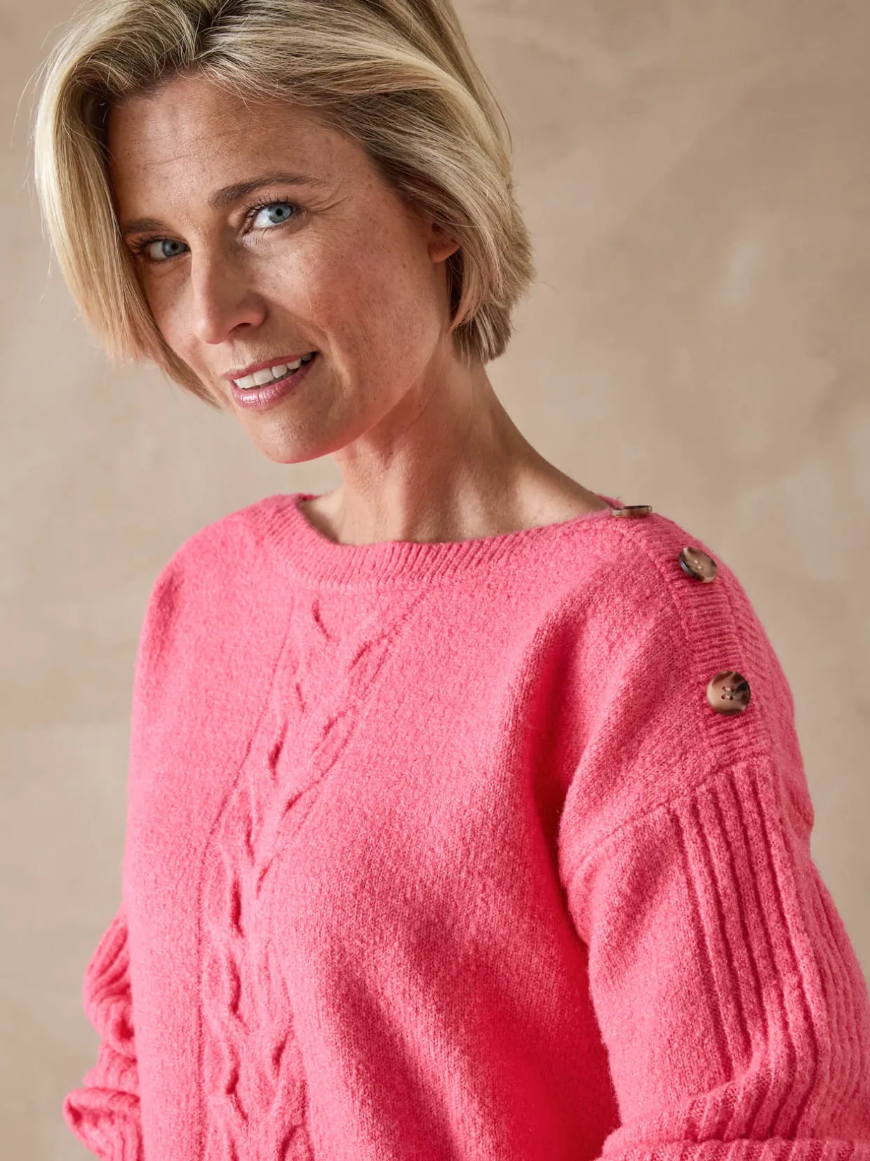 Femme Daxon Pull encolure bateau en jersey envers