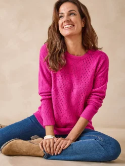 Femme Daxon Pull encolure ronde