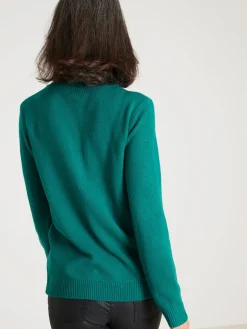 Femme Daxon Pull encolure tunisienne