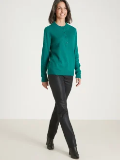 Femme Daxon Pull encolure tunisienne