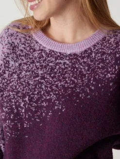 Femme Daxon Pull jacquard intarsia