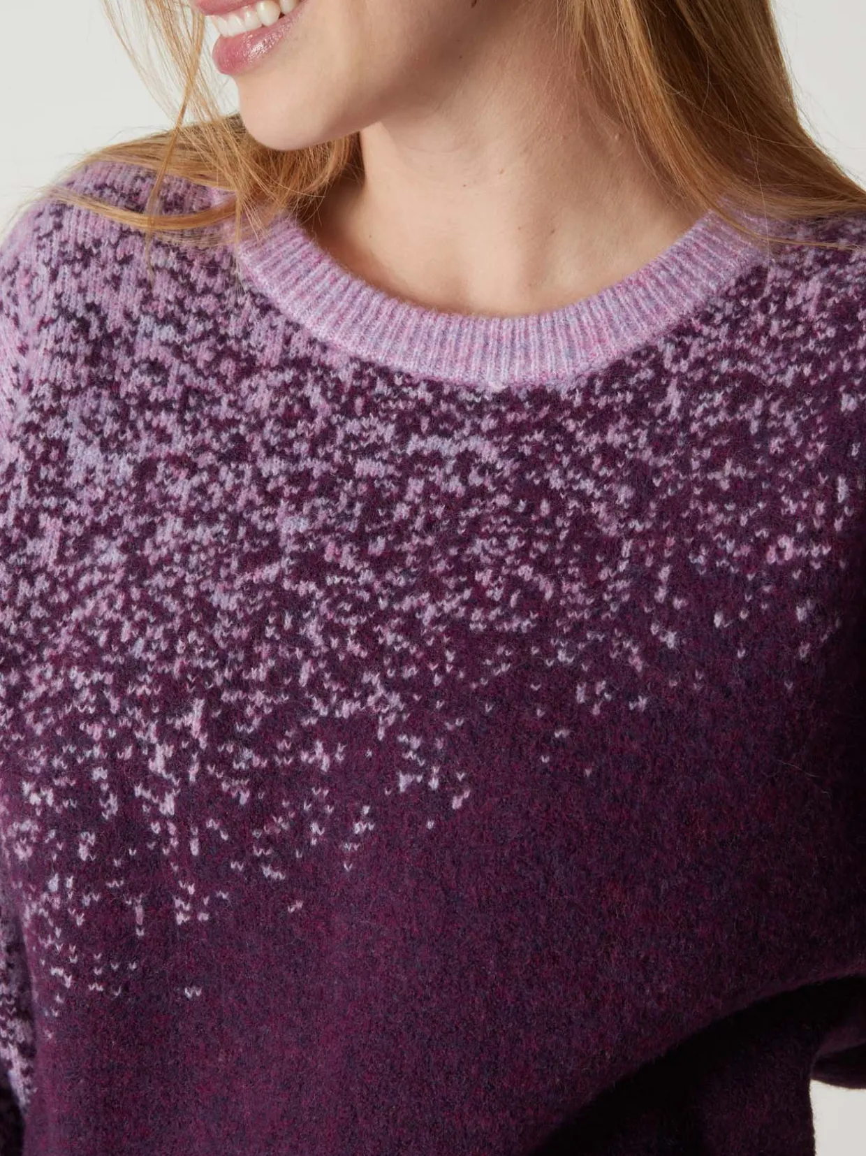 Femme Daxon Pull jacquard intarsia