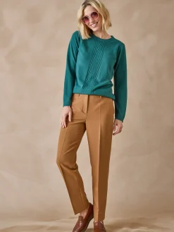 Femme Daxon Pull jeux de mailles et torsades