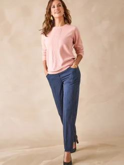 Femme Daxon Pull jeux de mailles et torsades