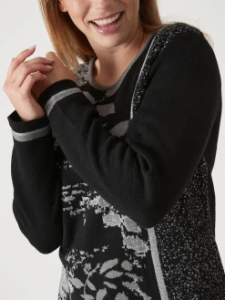 Femme Daxon Pull maille jacquard