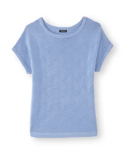 Femme Daxon Pull maillle fantaisie manches T