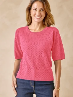 Femme Daxon Pull manches au coude