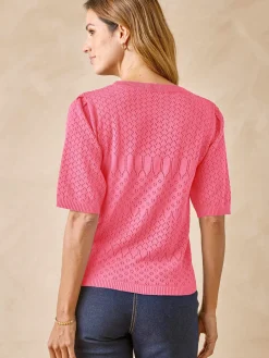 Femme Daxon Pull manches au coude