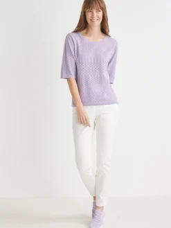 Femme Daxon Pull manches au coude