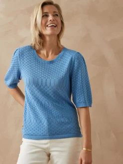 Femme Daxon Pull manches au coude