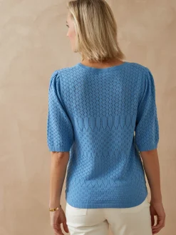 Femme Daxon Pull manches au coude