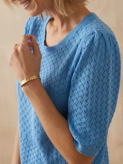 Femme Daxon Pull manches au coude