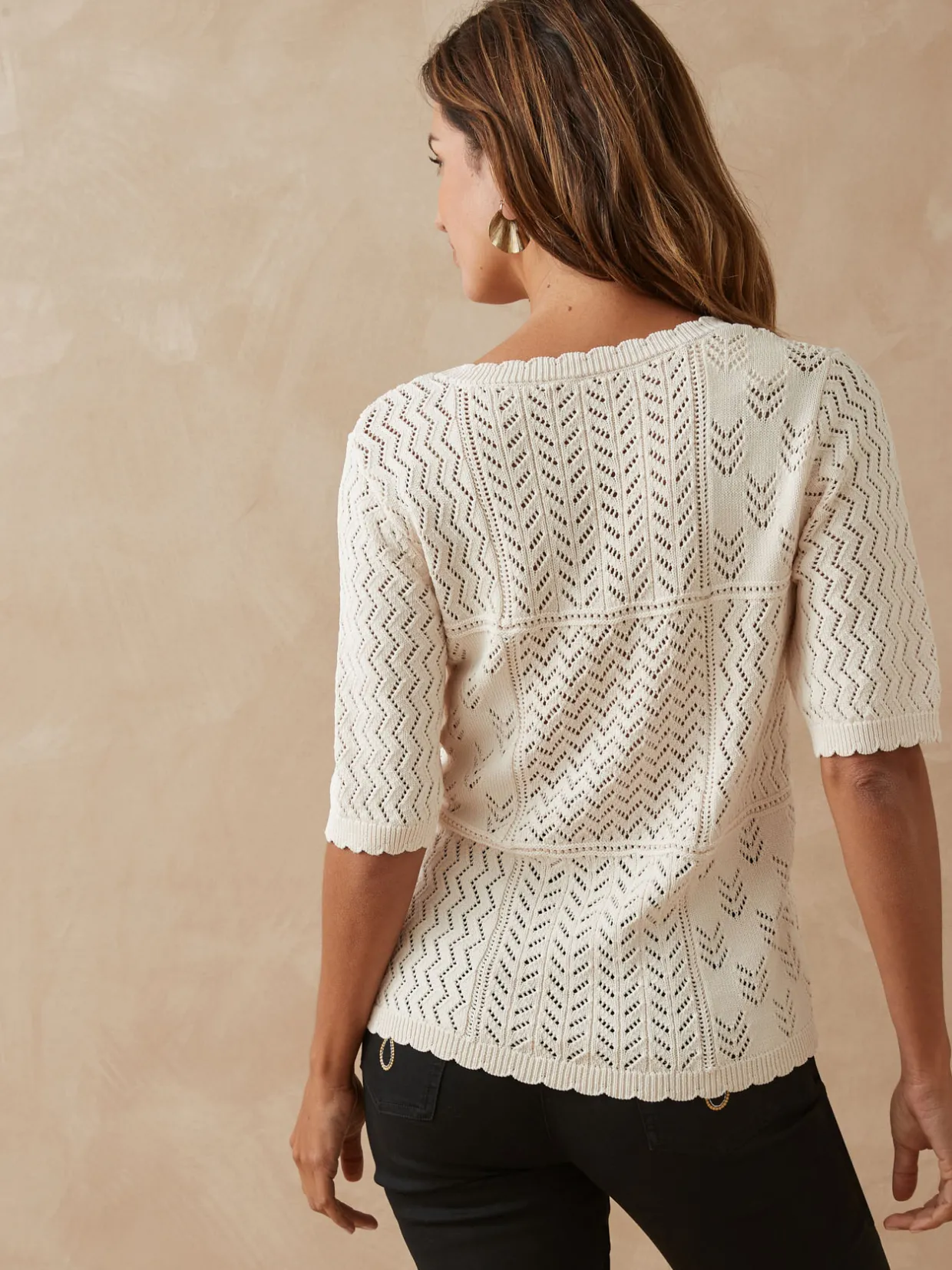 Femme Daxon Pull manches au coude