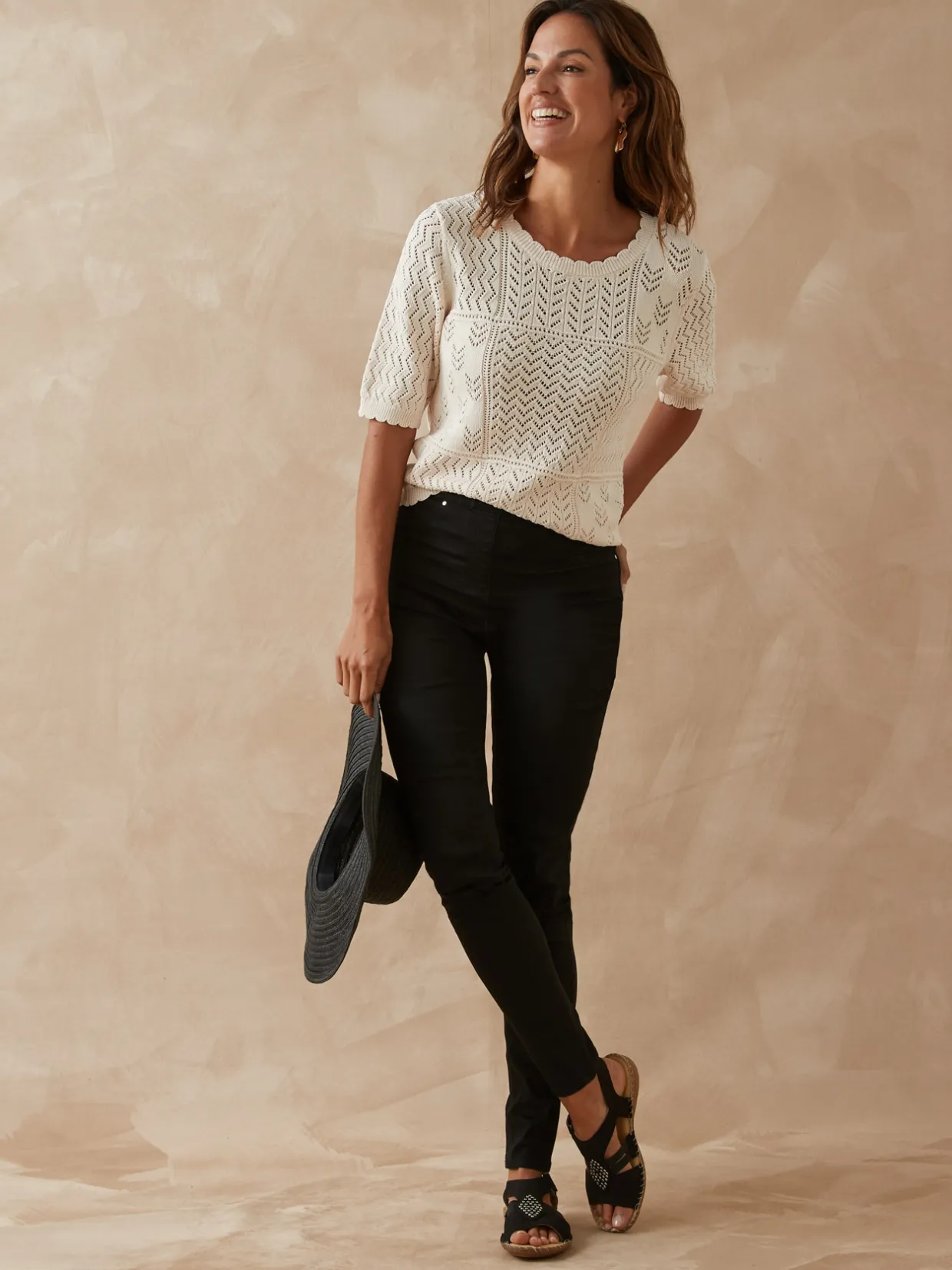 Femme Daxon Pull manches au coude