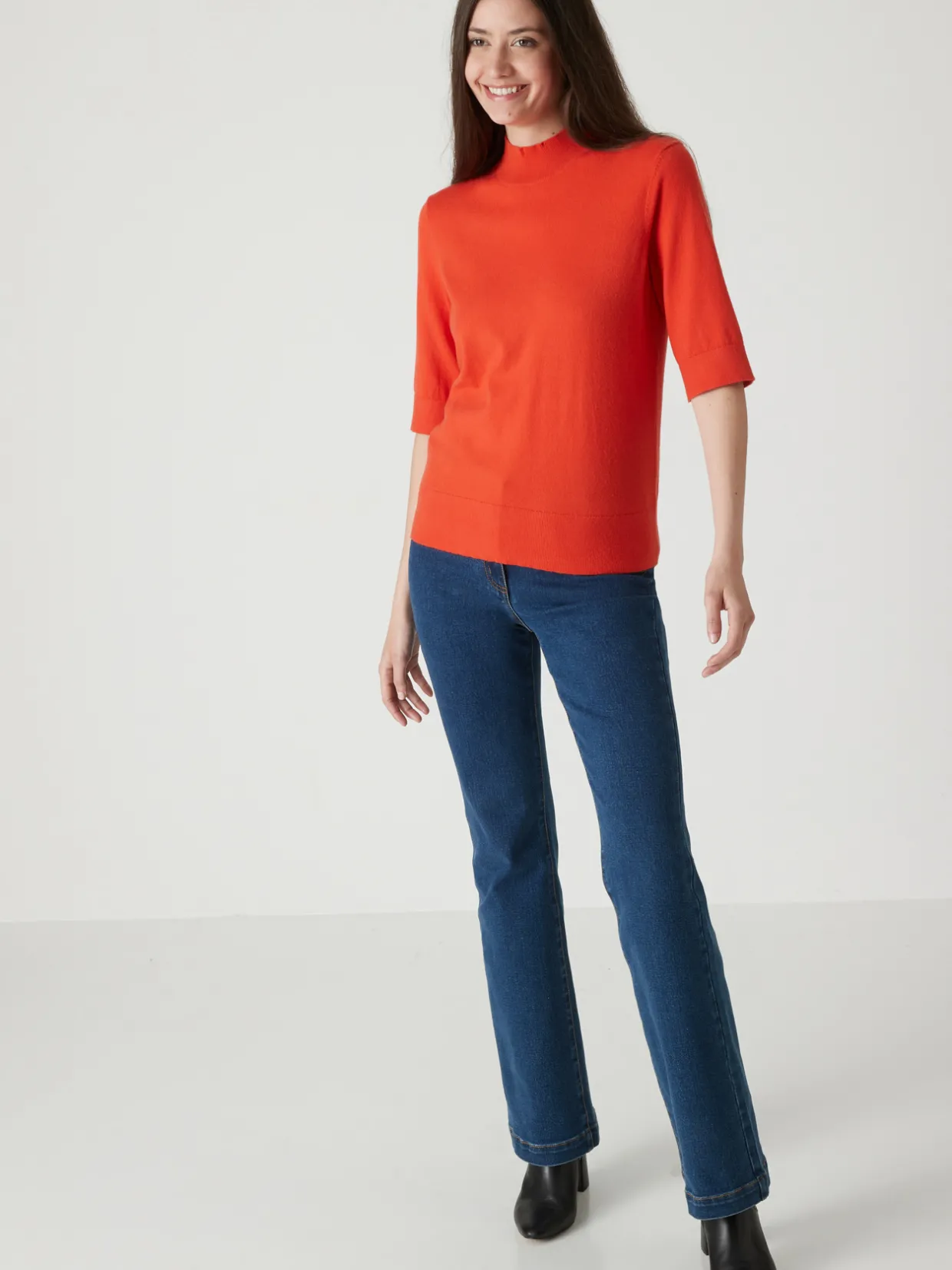 Femme Daxon Pull manches au coude