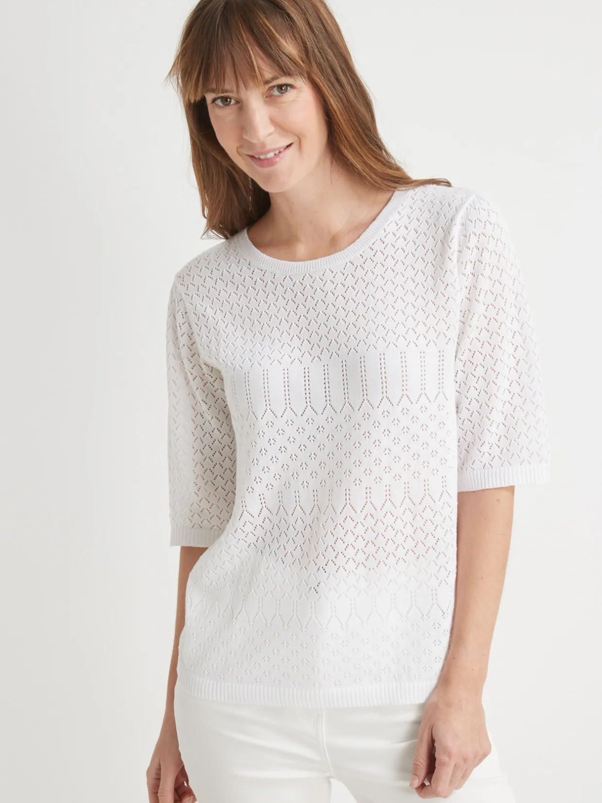 Femme Daxon Pull manches au coude