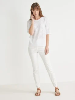 Femme Daxon Pull manches au coude