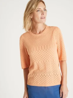 Femme Daxon Pull manches au coude