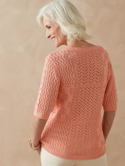 Femme Daxon Pull manches au coude