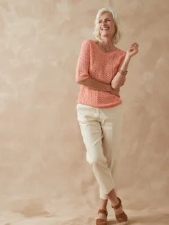 Femme Daxon Pull manches au coude