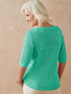 Femme Daxon Pull manches au coude