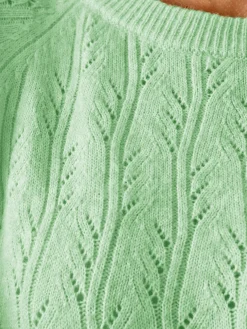 Femme Daxon Pull manches au coude avec laine